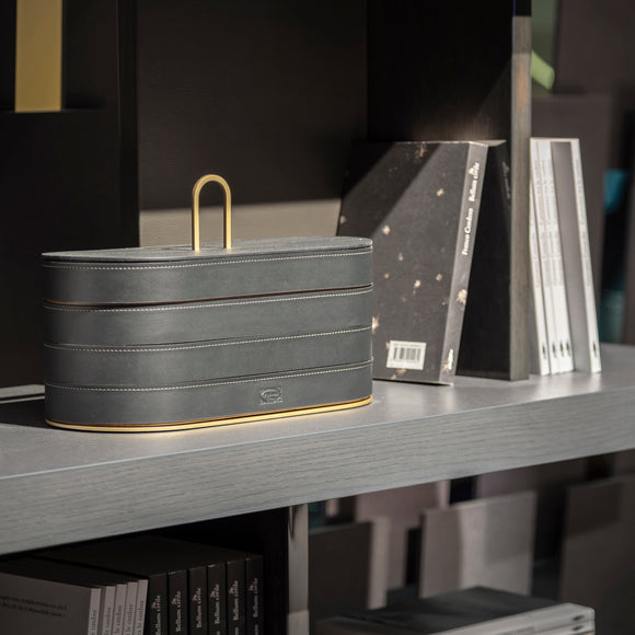 Zhuang Stackable Case Bathroom Accessories Poltrona Frau