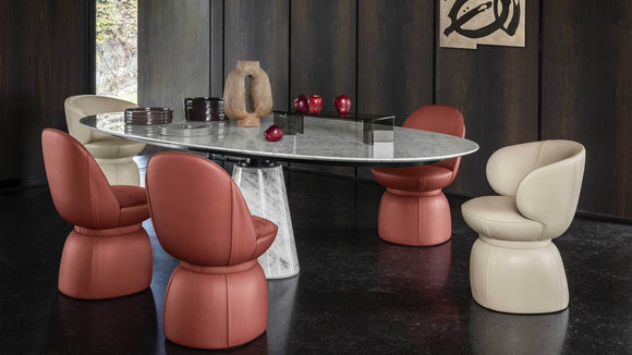 Lepli Small Armchair Chairs Poltrona Frau