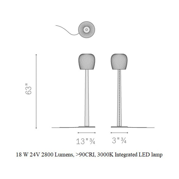 Nymph Floor Lamp Floor Lamps Poltrona Frau