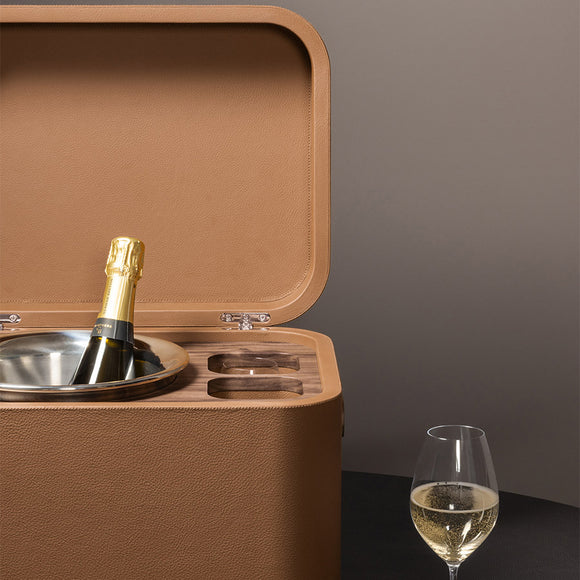 Giobagnara x Poltrona Frau Tableware Champagne Box Decor Poltrona Frau