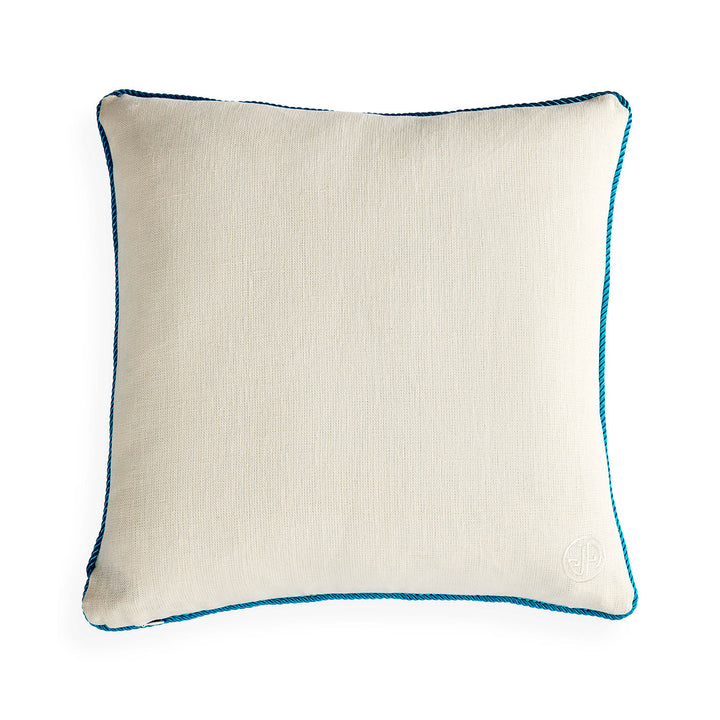 Pompidou Aqua Half Circles Pillow Jonathan Adler