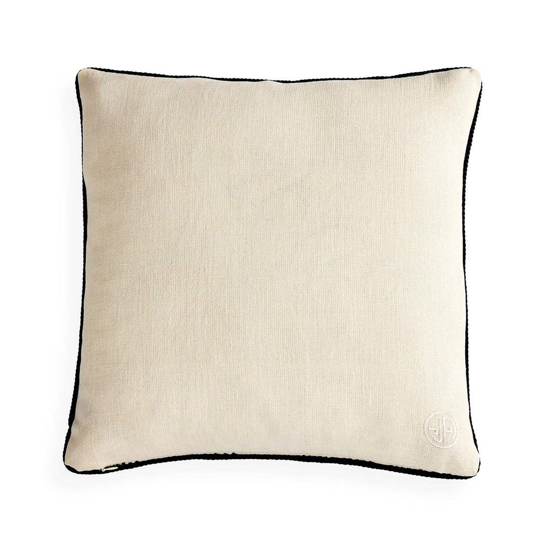 Pompidou B&W Half Circles Pillow Jonathan Adler