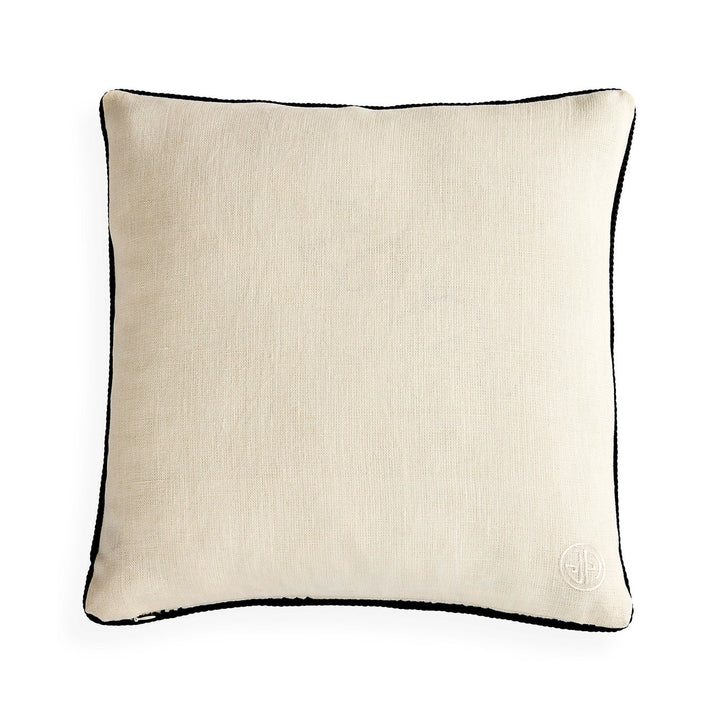 Pompidou B&W Half Circles Pillow Jonathan Adler