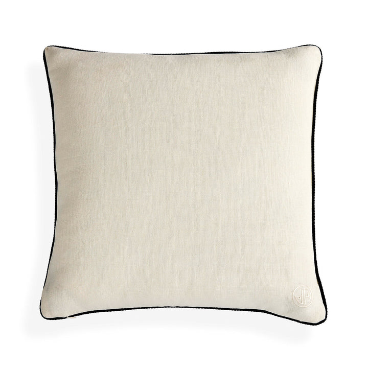Pompidou B&W Loops Circles Pillow Jonathan Adler