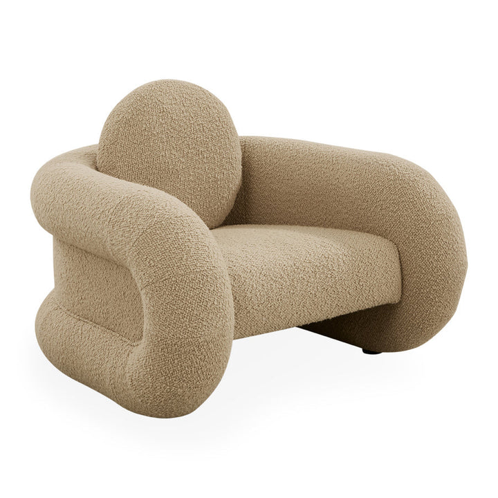Pompidou Lounge Chair Jonathan Adler Valais Latte