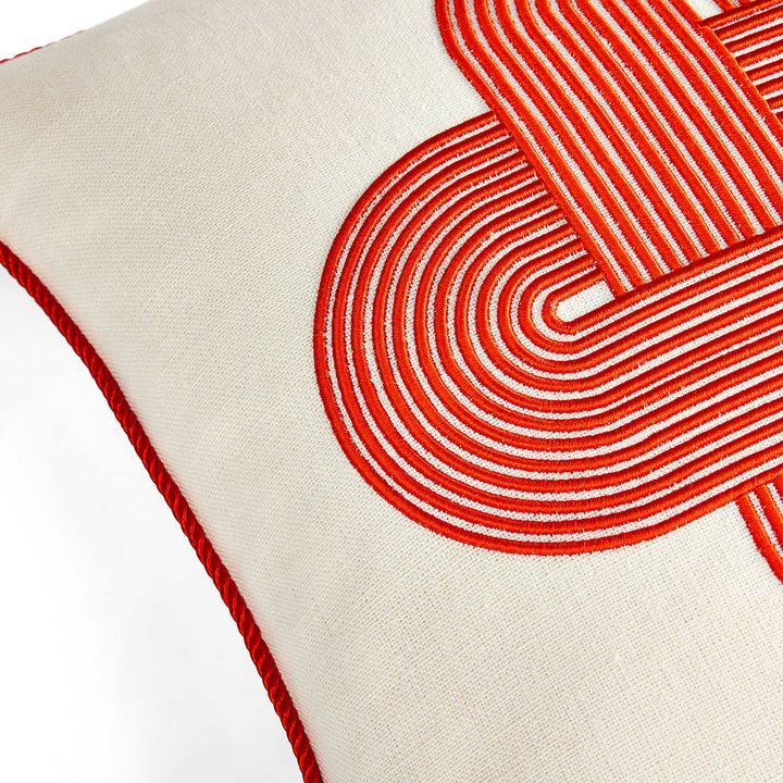 Pompidou Red Plus Pillow Jonathan Adler