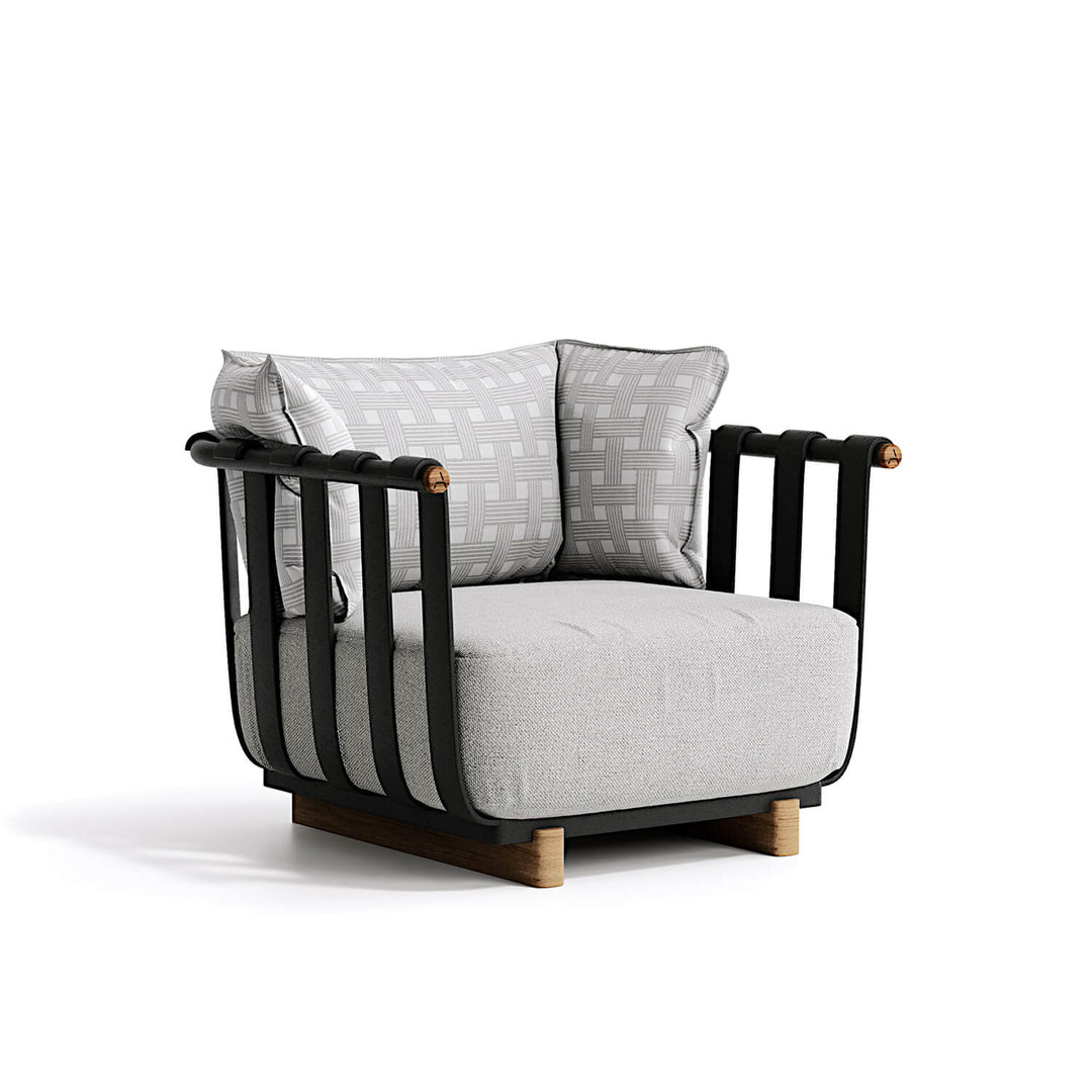 Ludo Lounge Chair Portofino Aluminum Lounge Chairs Atmosphera