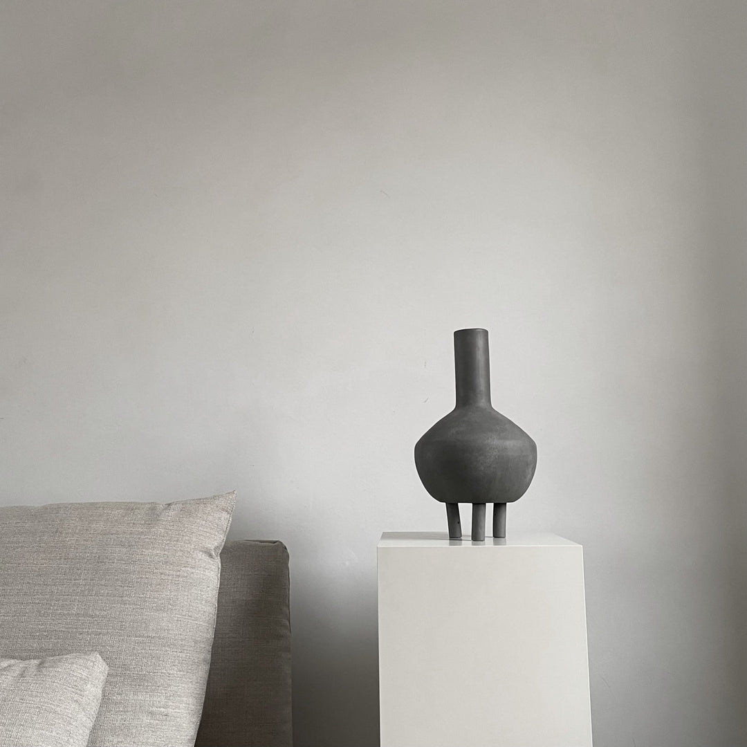 Duck Vase, Fat - Dark grey Vases 101 Copenhagen   