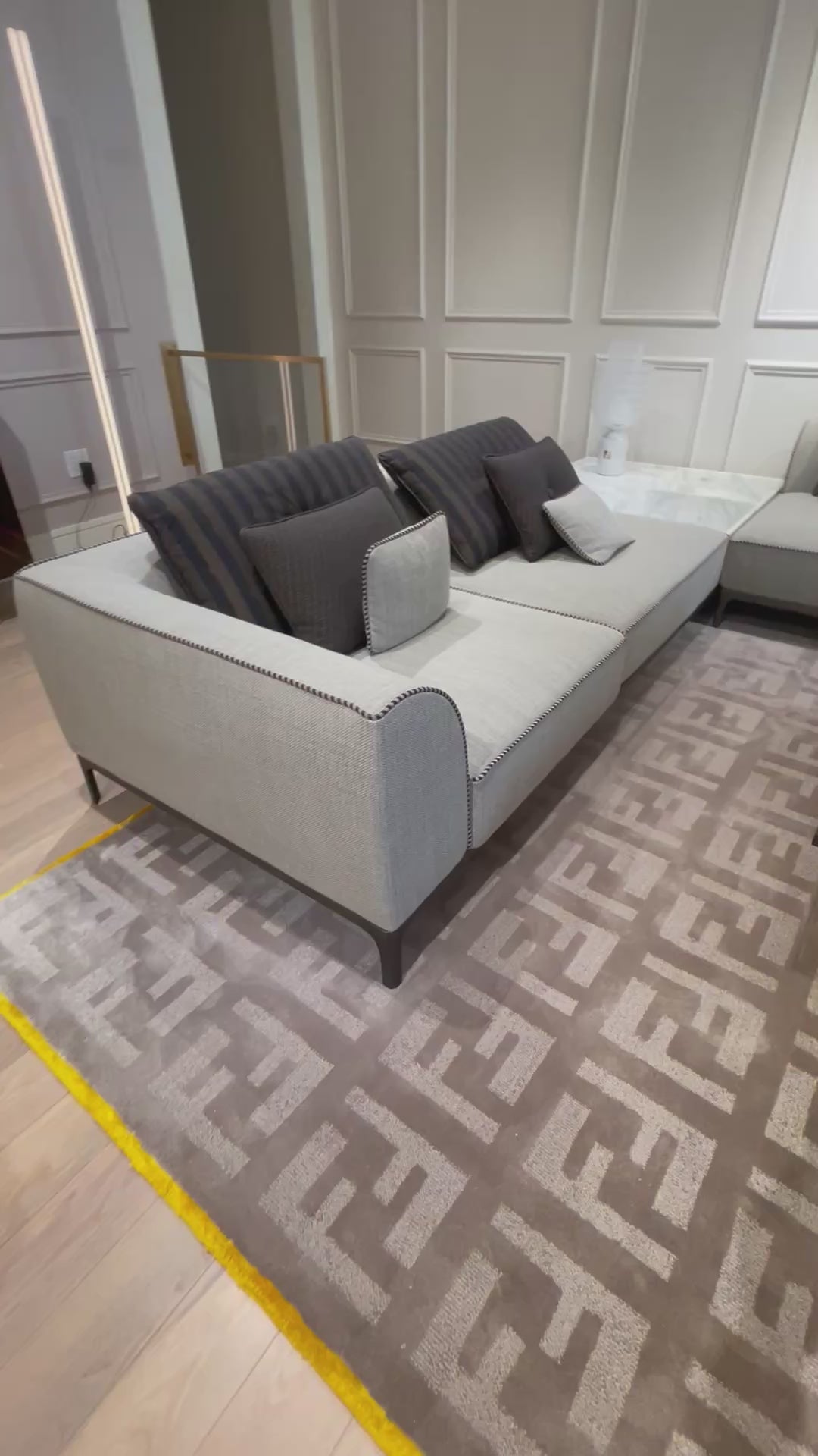 Five Sectional Sofa Showroom Model Sectional Sofa Units Fendi Casa