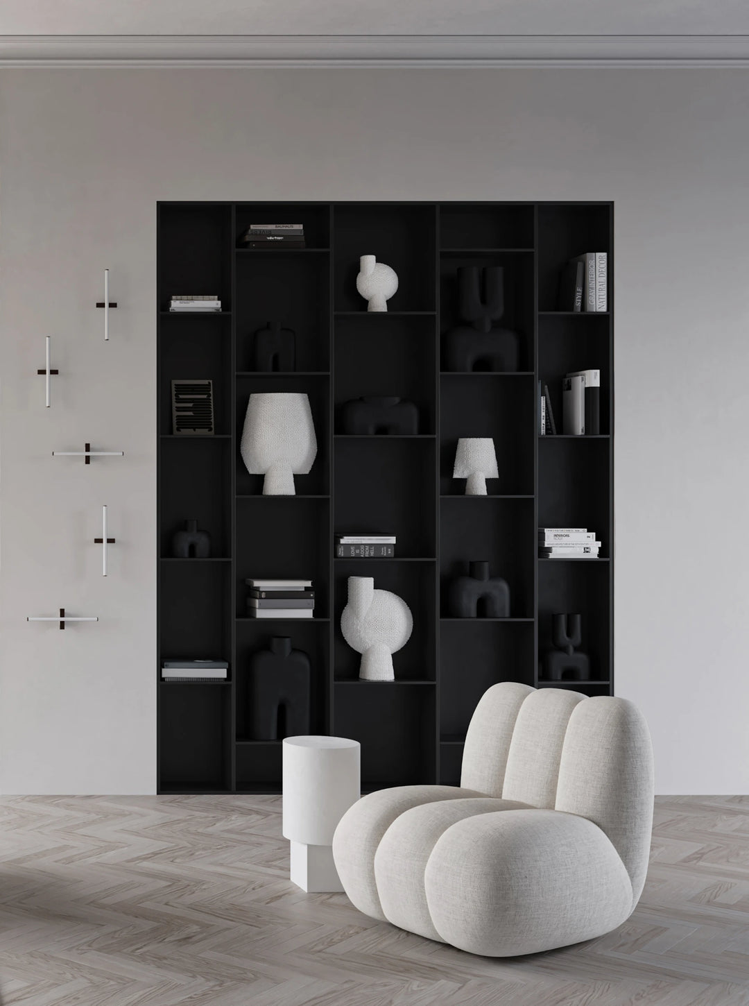 Cobra Tall, Hexa - Black Vases 101 Copenhagen   