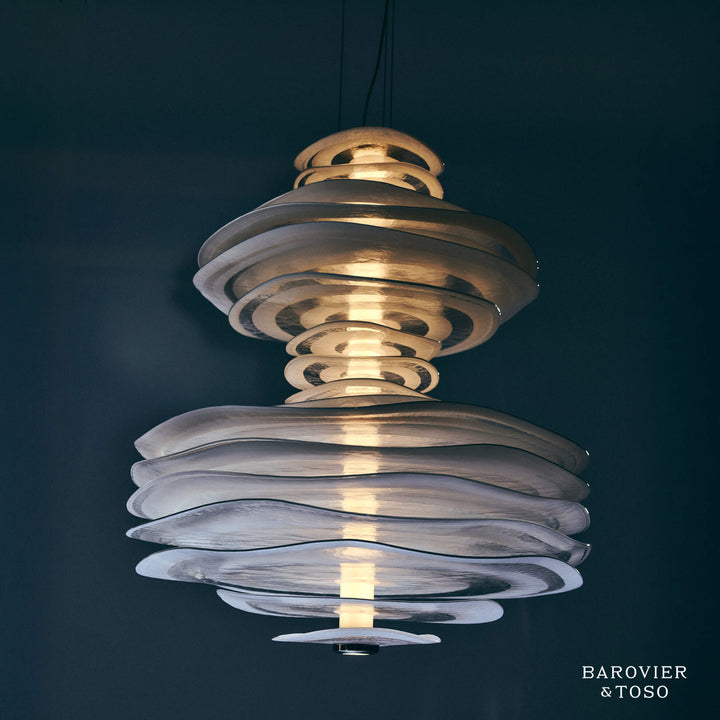 Profilo Suspension Lamp by Barovier&amp;Toso Artistic Chandeliers & Suspension Lamps Barovier & Toso