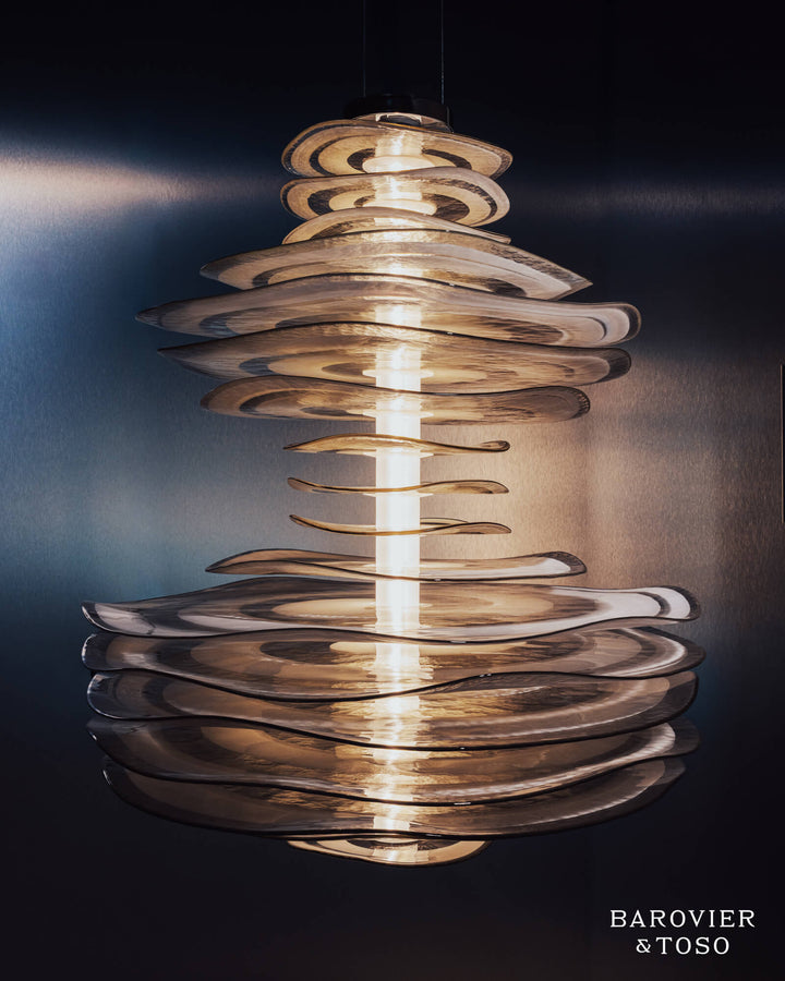 Profilo Suspension Lamp by Barovier&amp;Toso Artistic Chandeliers & Suspension Lamps Barovier & Toso