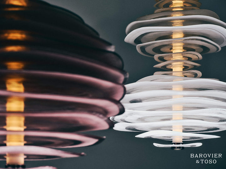Profilo Suspension Lamp by Barovier&amp;Toso Artistic Chandeliers & Suspension Lamps Barovier & Toso