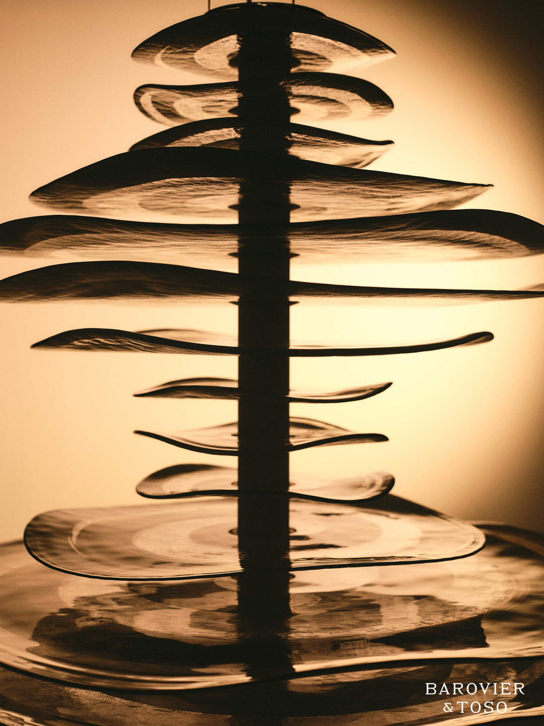 Profilo Suspension Lamp by Barovier&amp;Toso Artistic Chandeliers & Suspension Lamps Barovier & Toso