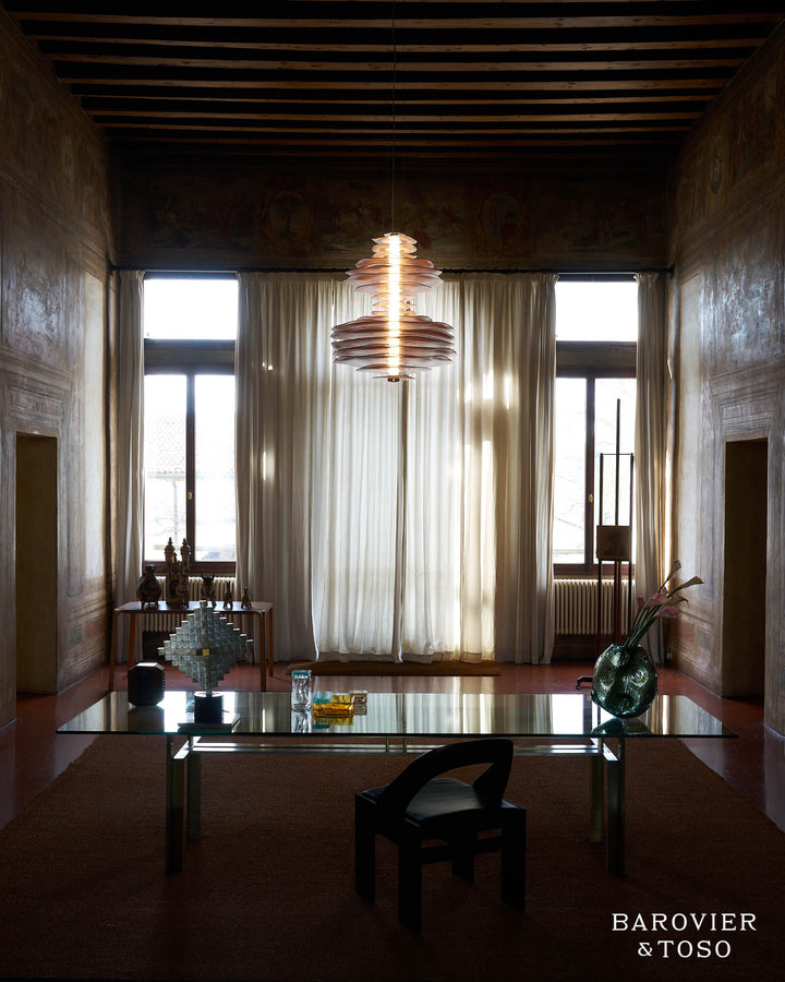 Profilo Suspension Lamp by Barovier&amp;Toso Artistic Chandeliers & Suspension Lamps Barovier & Toso