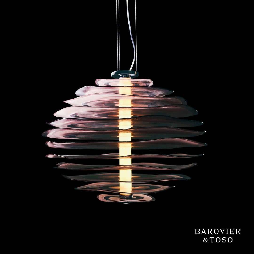 Profilo Suspension Lamp by Barovier&amp;Toso Sculptural Chandeliers & Suspension Lamps Barovier & Toso