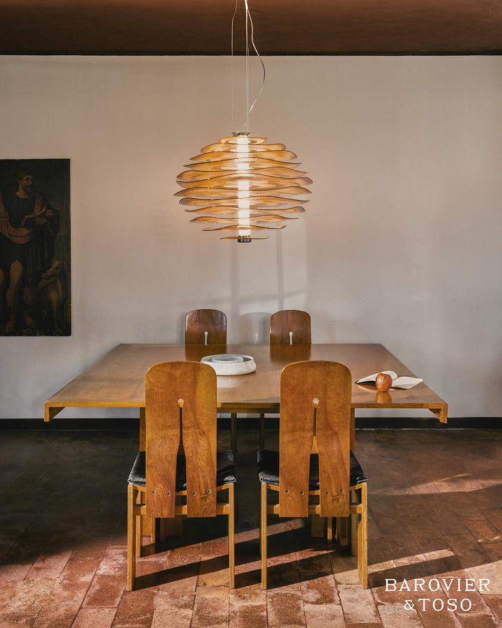 Profilo Suspension Lamp by Barovier&amp;Toso Sculptural Chandeliers & Suspension Lamps Barovier & Toso