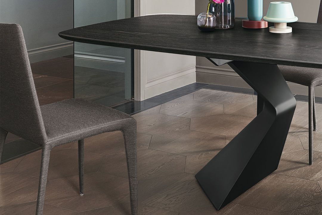 Prora Oblong Wood Dining Table Bonaldo