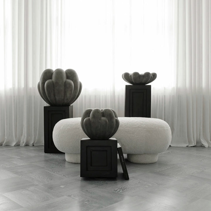 Bloom Vase, Big - Dark Grey Vases 101 Copenhagen   