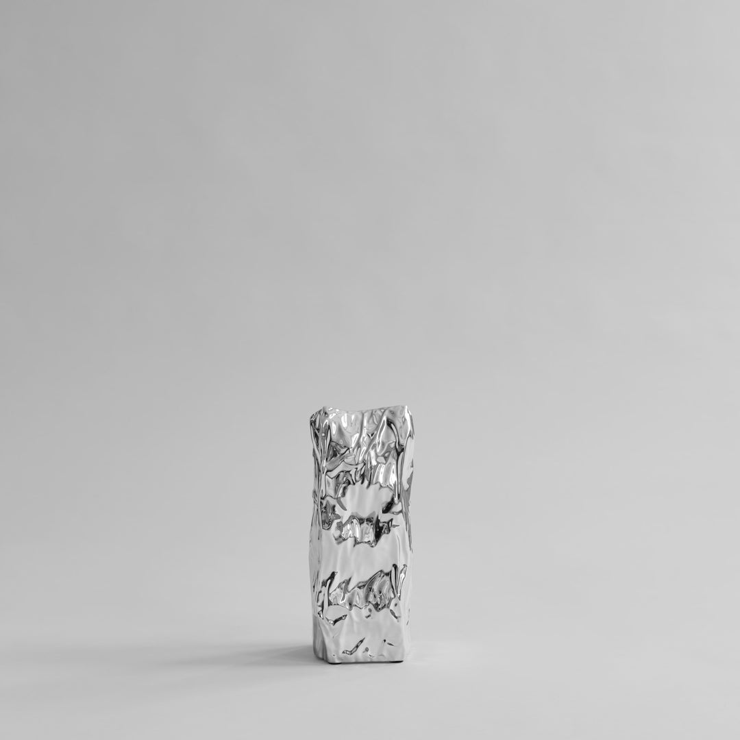 KAMI VASE MEDIO - CHROME Vases 101 Copenhagen   