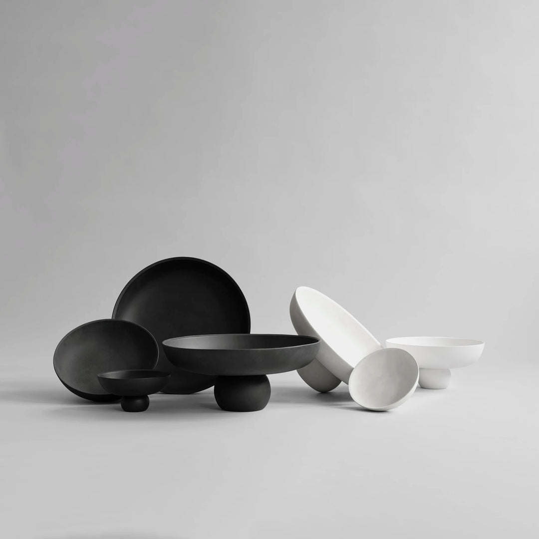 Baburu Bowl, Medio - Bone White Vases 101 Copenhagen   
