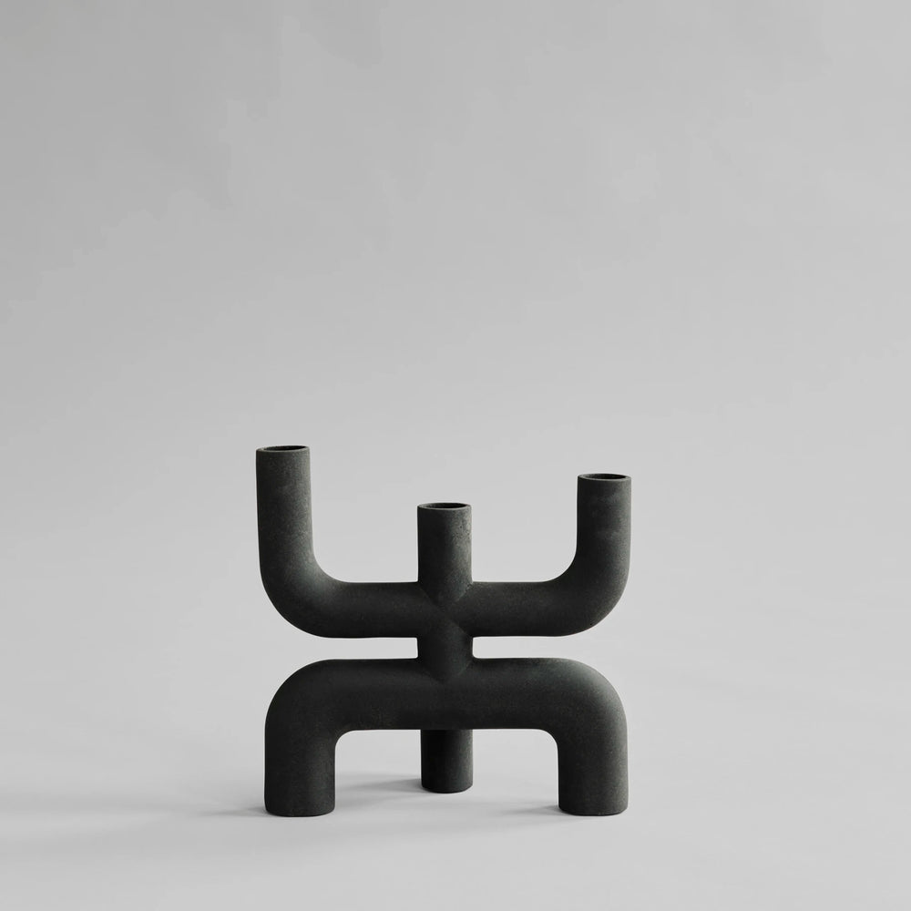 Cobra Candle Holder - Black Candle Holder 101 Copenhagen   