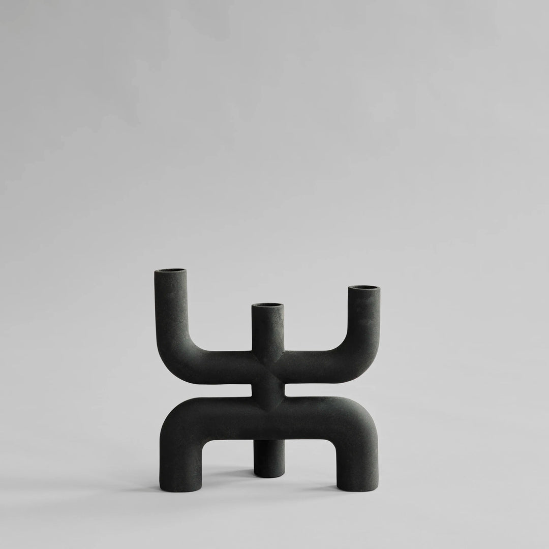 Cobra Candle Holder - Black Candle Holder 101 Copenhagen   
