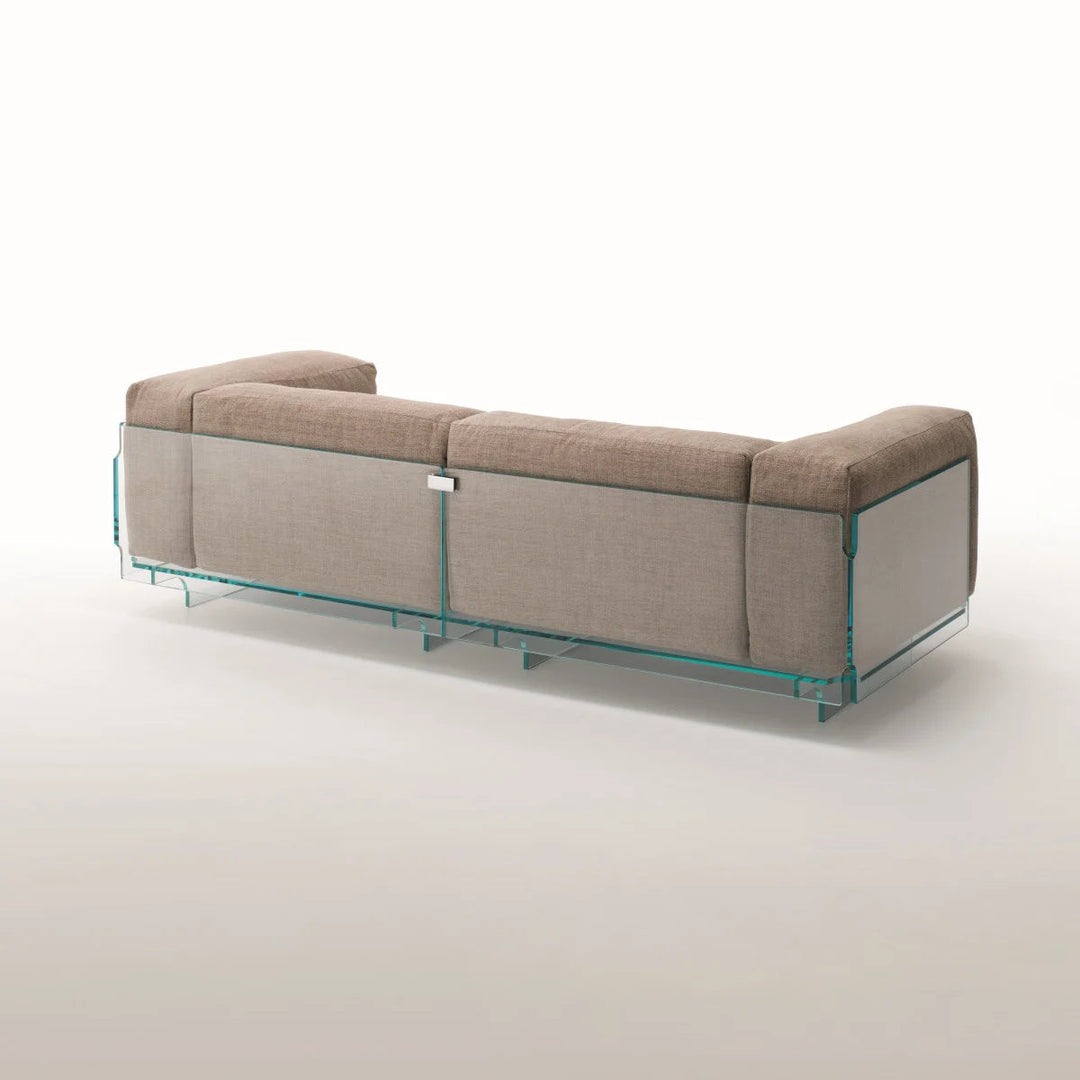 Crystal Lounge Sofa Sofa Glas Italia   