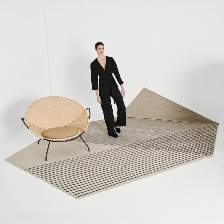 RD Grid Kilim Rug Rugs Amini