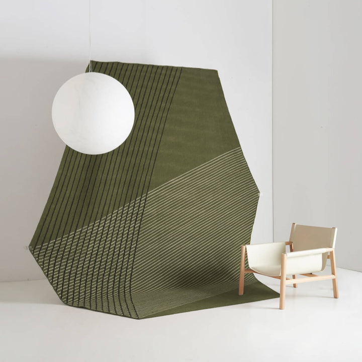 RD Grid Kilim Rug Rugs Amini