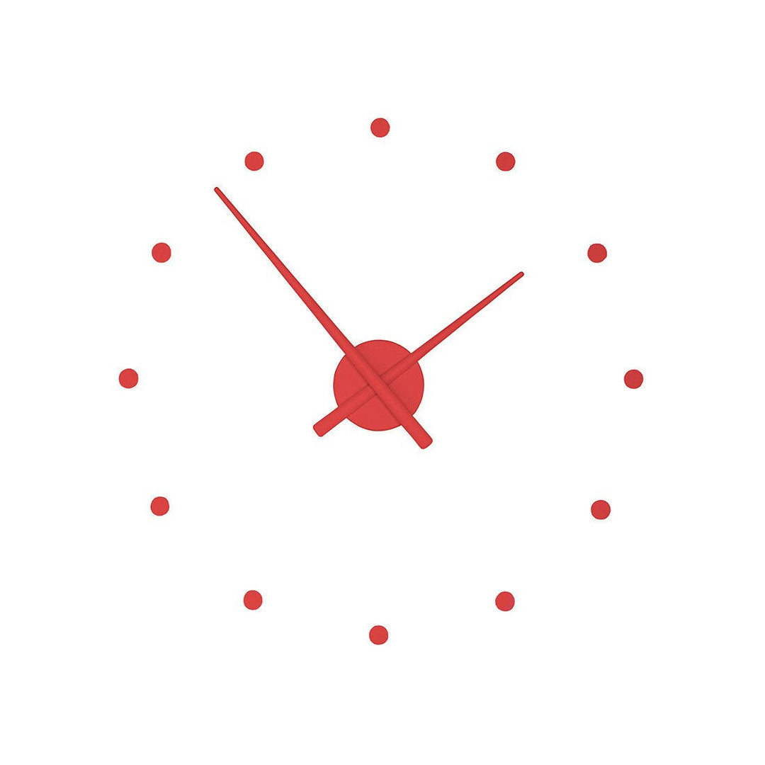 Oj Wall Clock Wall Clocks Nomon Red Mini: 19.7 in width