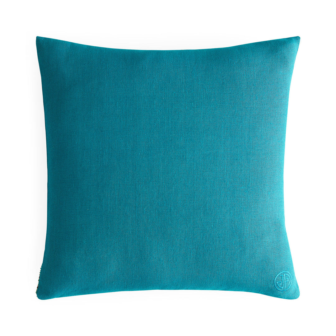 Peacock Beaded Pillow Jonathan Adler