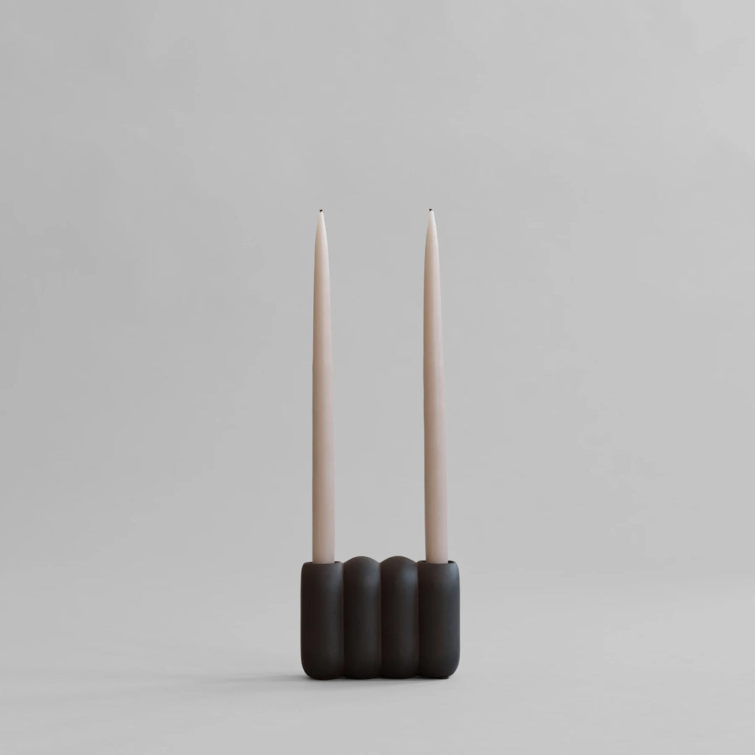 Tube Candle Holder, Mini - Coffee Candle Holder 101 Copenhagen   