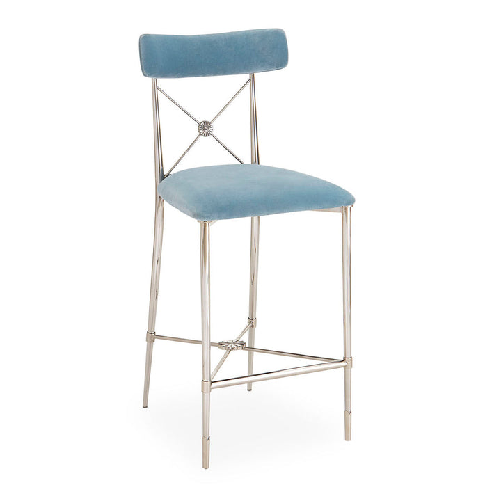 Rider Counter Stool Jonathan Adler Rialto Sky
