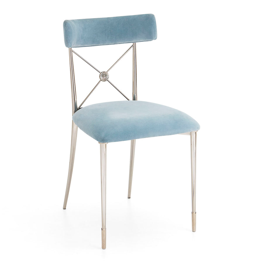 Rider Dining Chair Jonathan Adler Rialto Sky