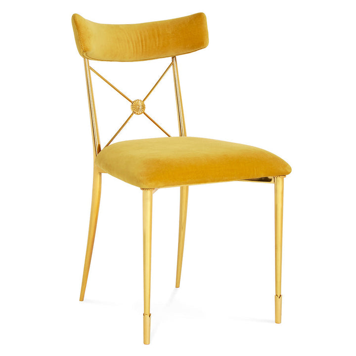Rider Dining Chair Jonathan Adler Rialto Gold