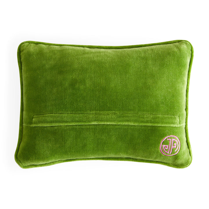 Right On Needlepoint Pillow Jonathan Adler