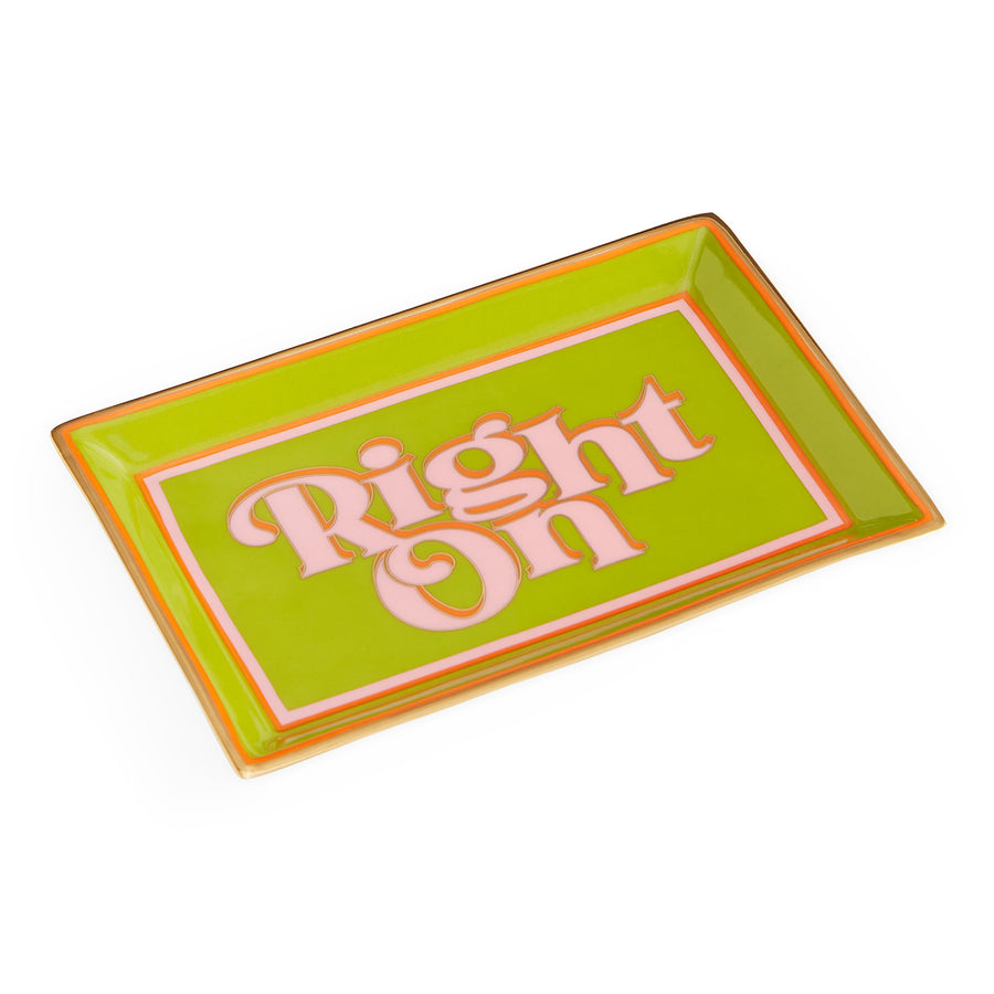 Right On Rectangle Tray Jonathan Adler