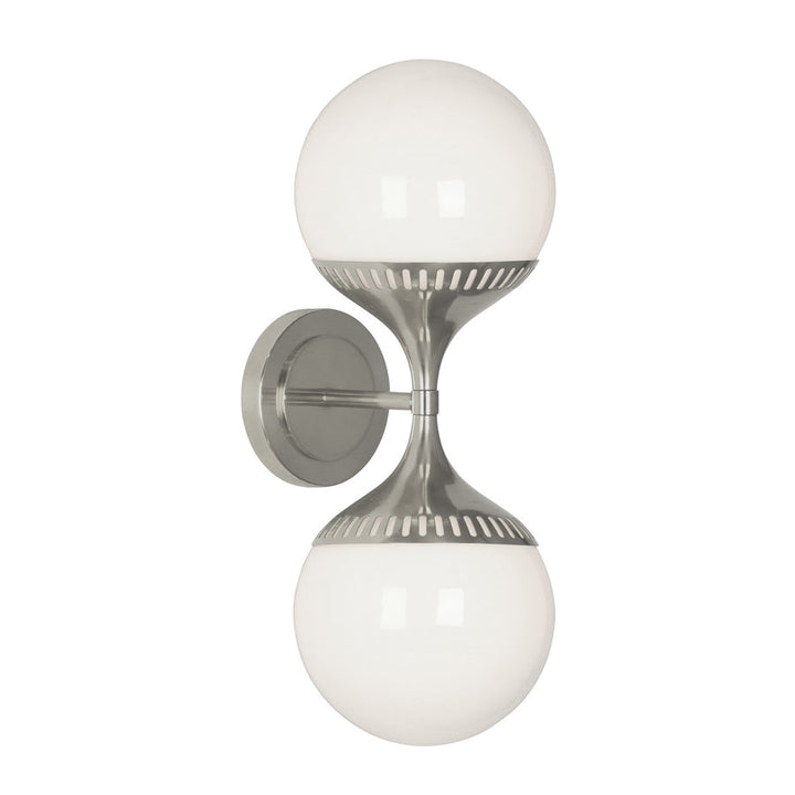 Rio End-on-End Sconce Jonathan Adler Nickel