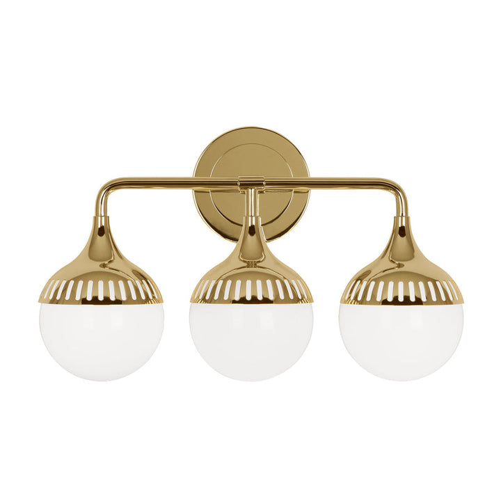 Rio Three-Light Sconce Jonathan Adler Brass
