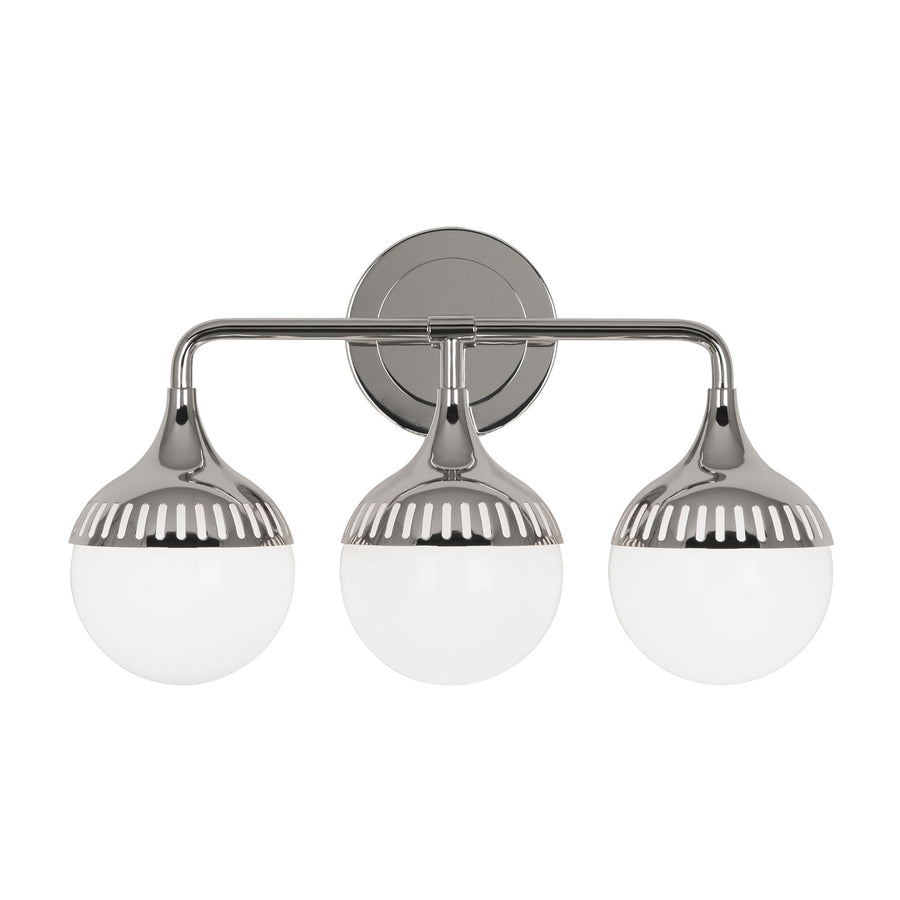 Rio Three-Light Sconce Jonathan Adler Nickel