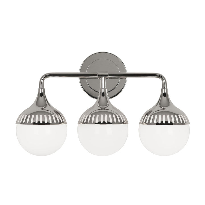 Rio Three-Light Sconce Jonathan Adler Nickel