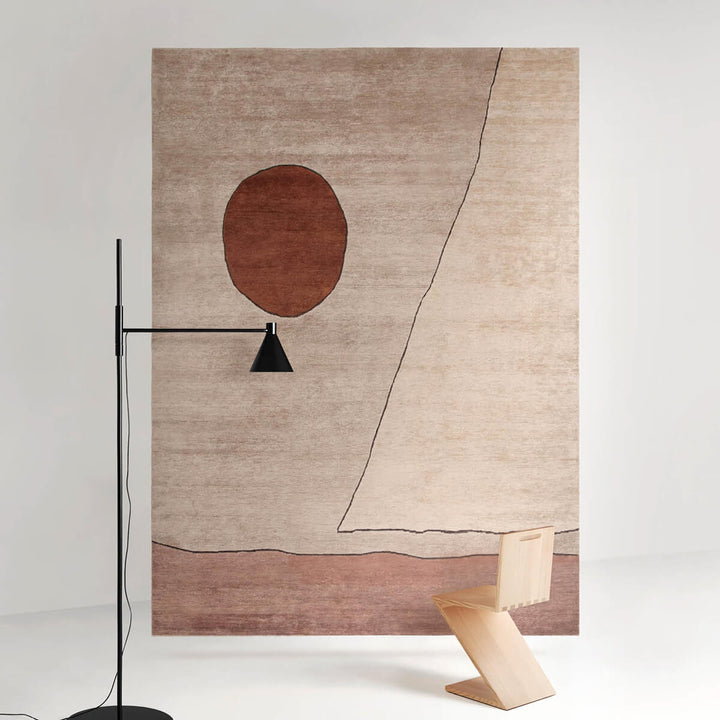 Ritagli - Bamboo Silk Rug Rugs Amini