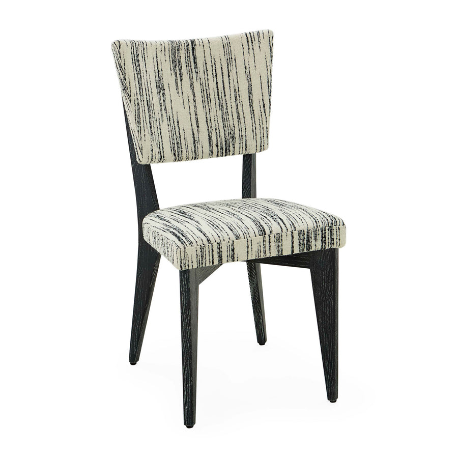 Rive Gauche Dining Chair Jonathan Adler Stratus Black Ivory