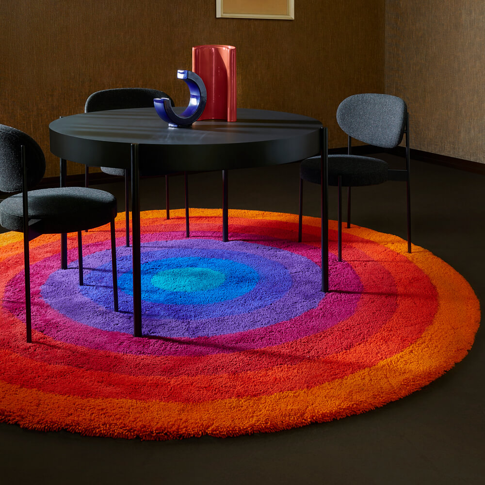 Romantica-Circle Rug Rugs Amini