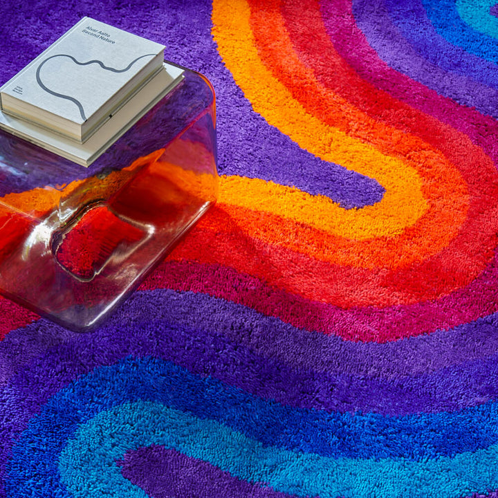Romantica-Curve Rug Rugs Amini