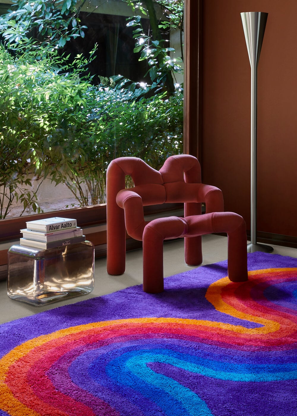 Romantica-Curve Rug Rugs Amini