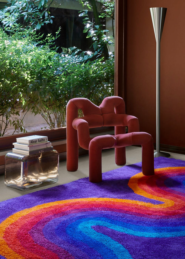 Romantica-Curve Rug Rugs Amini