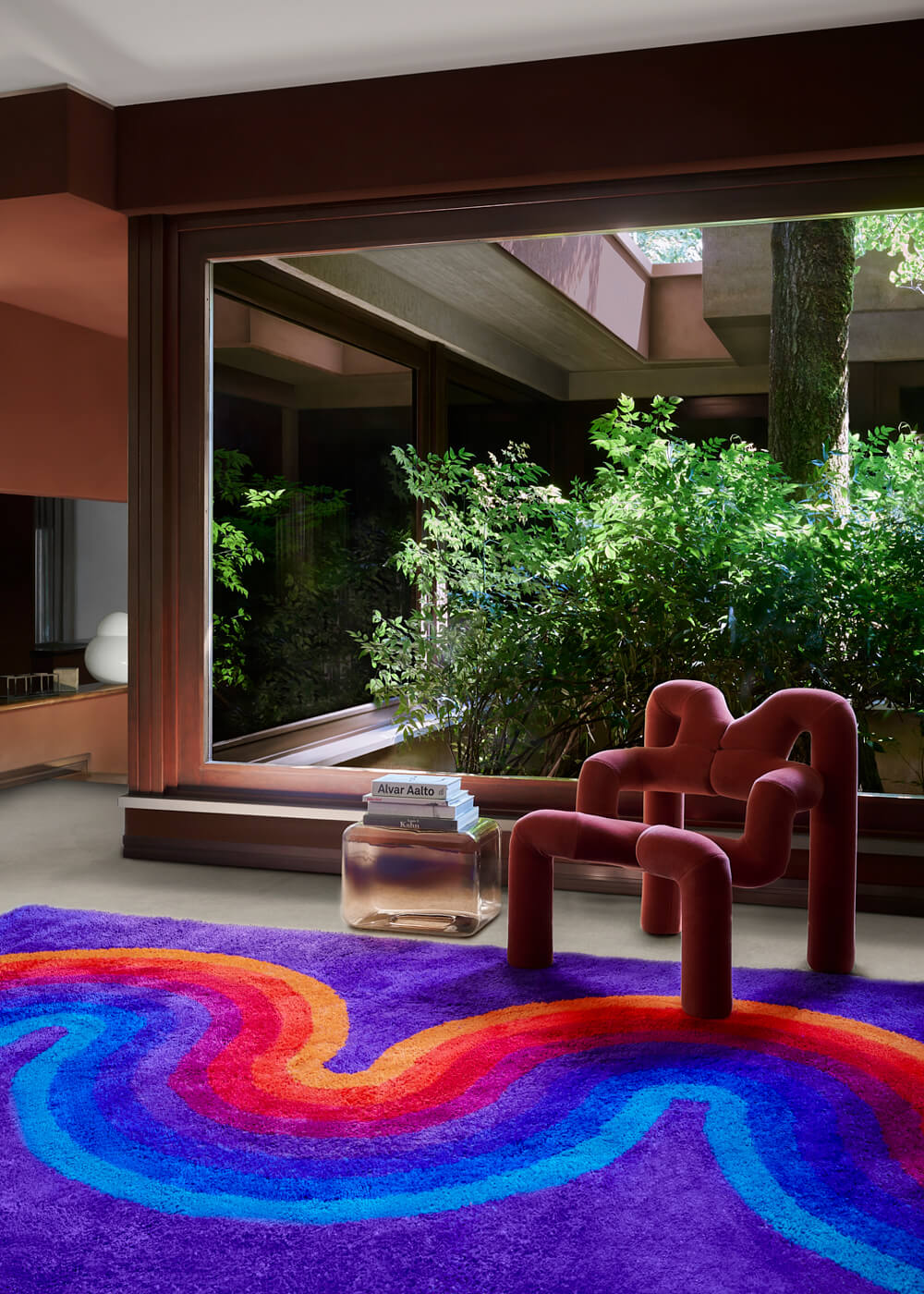 Romantica-Curve Rug Rugs Amini