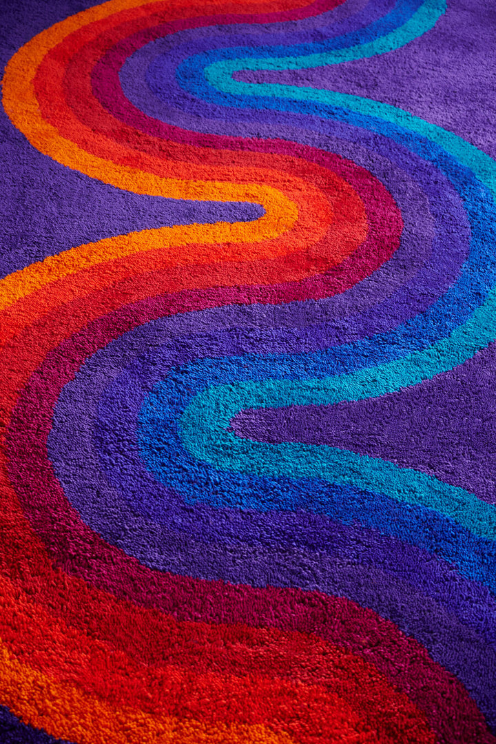 Romantica-Curve Rug Rugs Amini